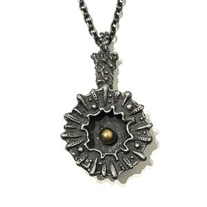 Robert Larin Brutalist Pendant Necklace Quebec